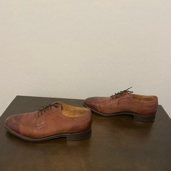 Cole Haan Men's Dress Shoes Brown Leather, Size 9.5M leather sole, pointed toe - Picture 3 of 7